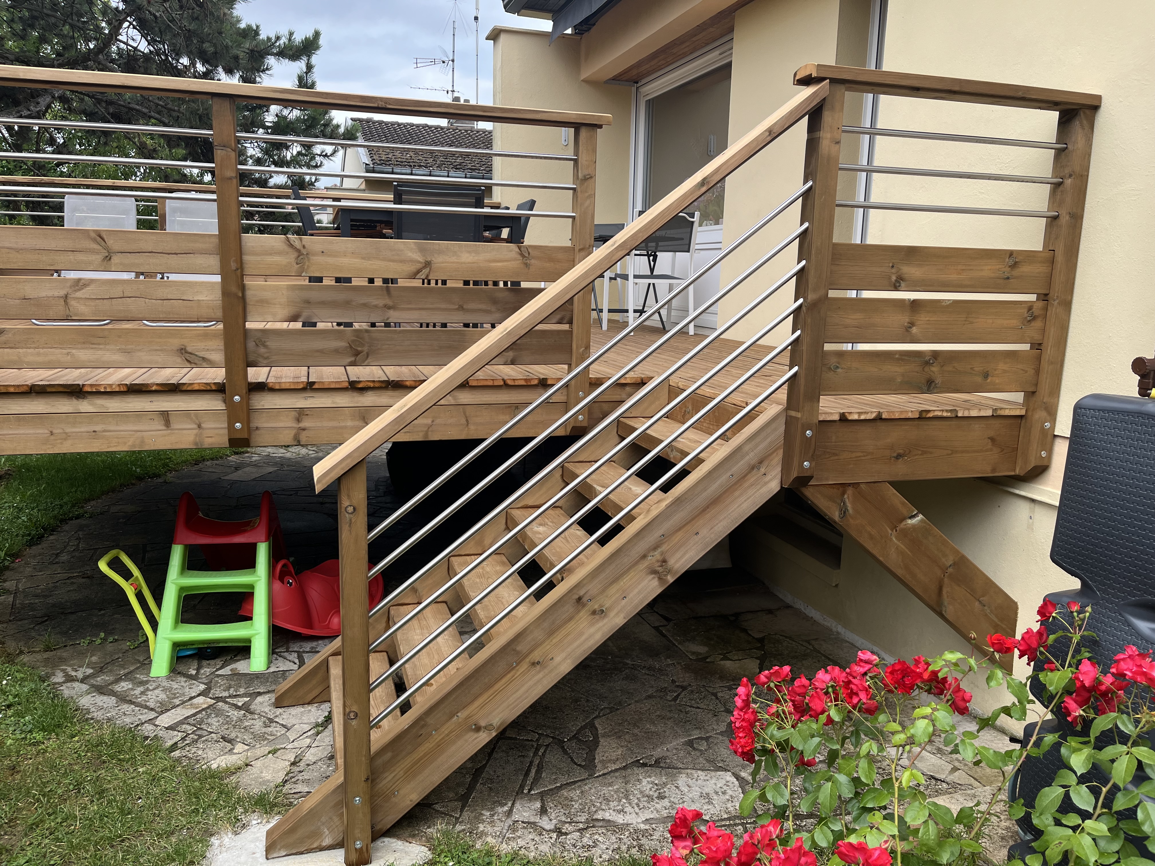 Terrasse aménagée